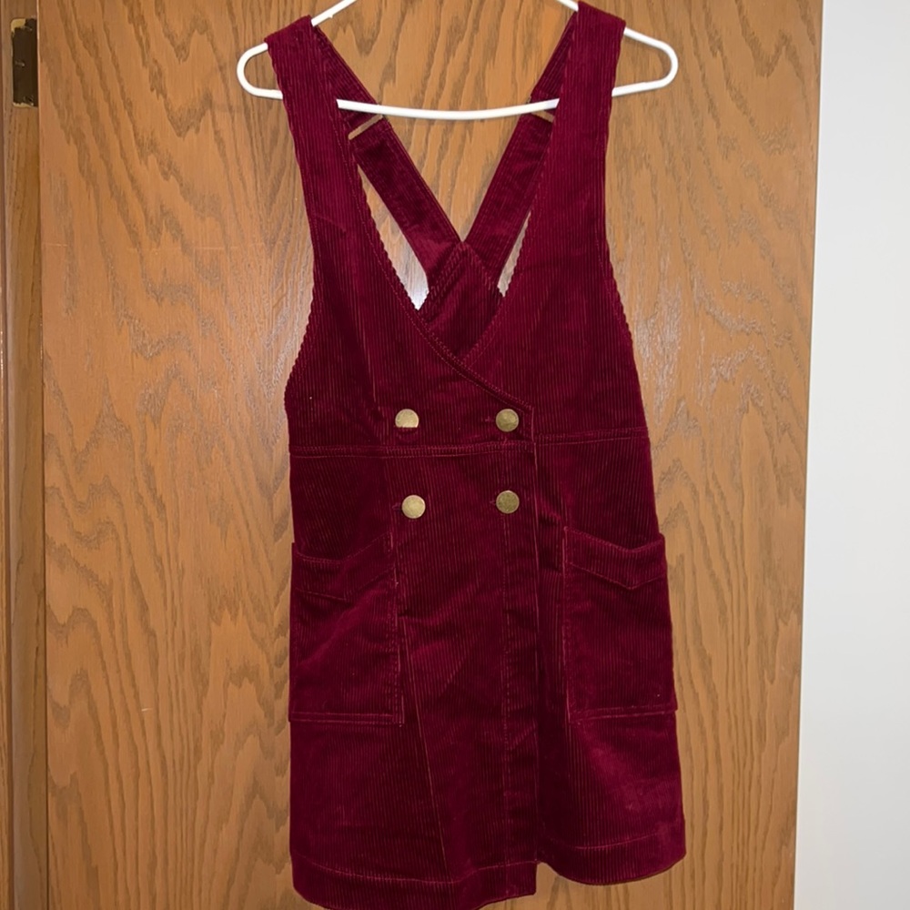 Free people burgundy dress